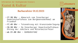 Barbarafeier 01.12.2023